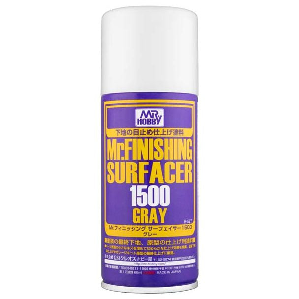 B527 - Mr Finishing Surfacer 1500 Gray, 170ml
